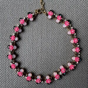 J.Crew Crystal Necklace | Elegant Statement Piece